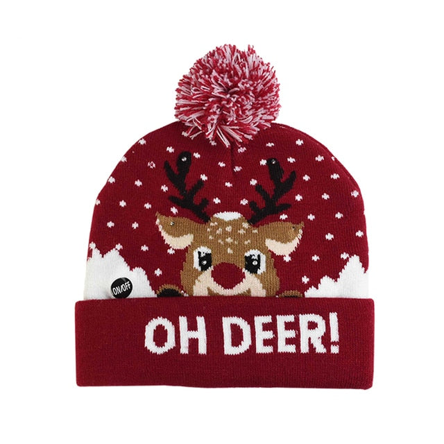 LED Christmas Hat - Thee Gift