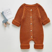 Load image into Gallery viewer, Knitted Baby Romper
