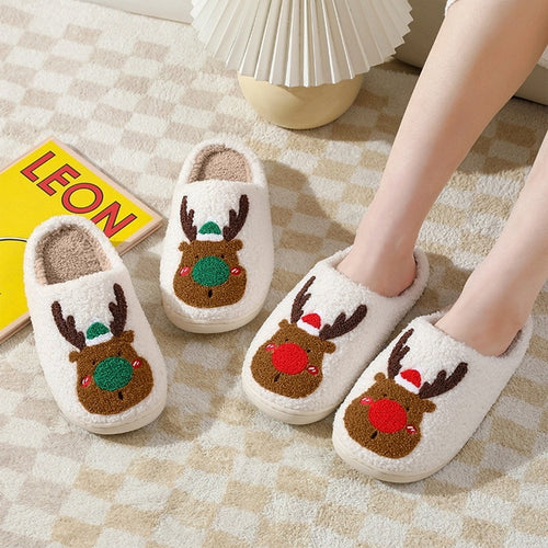 Couple Christmas Slippers | Christmas Slippers | Thee Gift