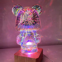 Load image into Gallery viewer, Fireworks Little Bear Night Light - Thee Gift
