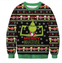 Load image into Gallery viewer, Grinch Christmas Sweater - Thee Gift
