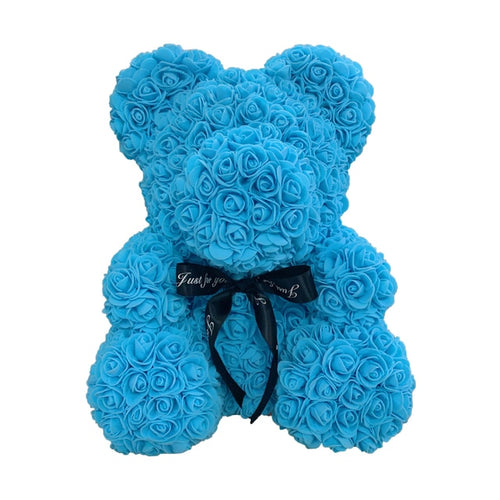 Rose Teddy Bear | Artificial Rose Bear | Thee Gift