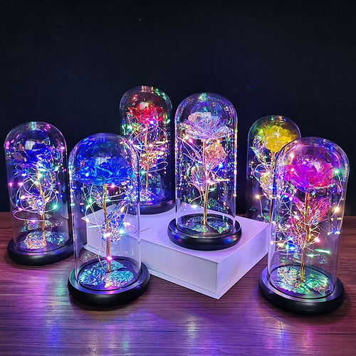 LED Enchanted Galaxy Rose - Thee Gift