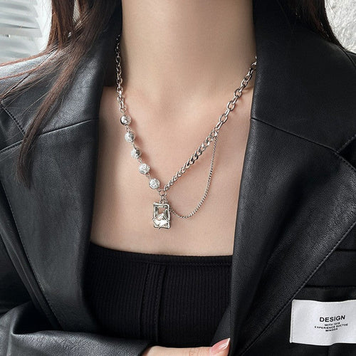 Ice Cracked Necklace - Thee Gift