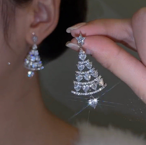 Christmas Tree Earrings | Women's Christmas Earrings | Thee Gift