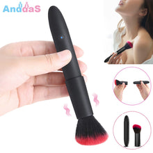 Load image into Gallery viewer, Vibration Clit Bullet Makeup Brush Vibrator - Thee Gift
