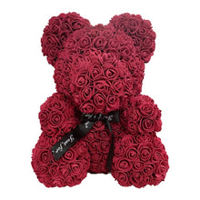 Load image into Gallery viewer, Artificial Rose Teddy Bear - Thee Gift
