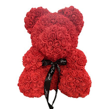 Load image into Gallery viewer, Artificial Rose Teddy Bear - Thee Gift
