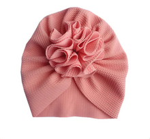 Load image into Gallery viewer, Baby Flower Turban | Baby Girl Turban | Thee Gift
