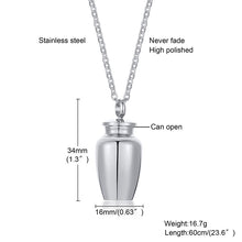 Load image into Gallery viewer, Openable Earthen Jar Columbarium Shape Pendant - Thee Gift
