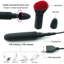 Load image into Gallery viewer, Vibration Clit Bullet Makeup Brush Vibrator - Thee Gift
