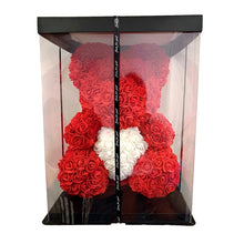 Load image into Gallery viewer, Rose Teddy Bear | Artificial Rose Bear | Thee Gift
