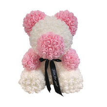 Load image into Gallery viewer, Artificial Rose Teddy Bear - Thee Gift
