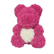 Load image into Gallery viewer, Artificial Rose Teddy Bear - Thee Gift
